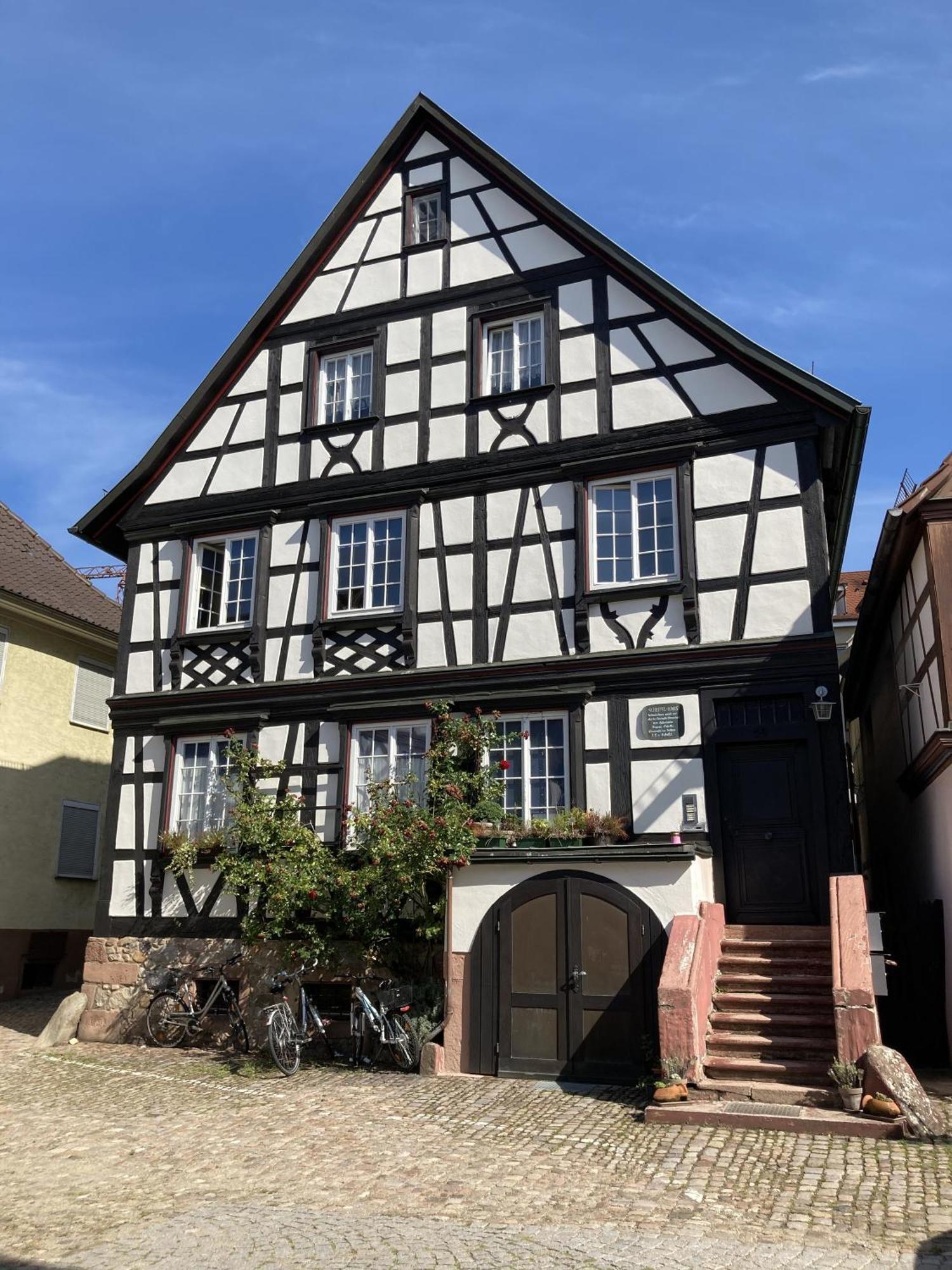 Ferienwohnung Scheffelhaus 겐넨바흐 외부 사진